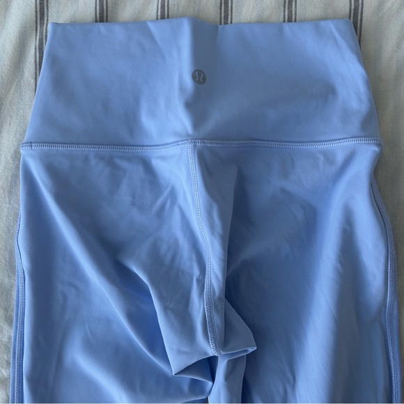 Lululemon Women’s Align Light Blue Leggings Double Lined size 4 - Picture 8 of 9